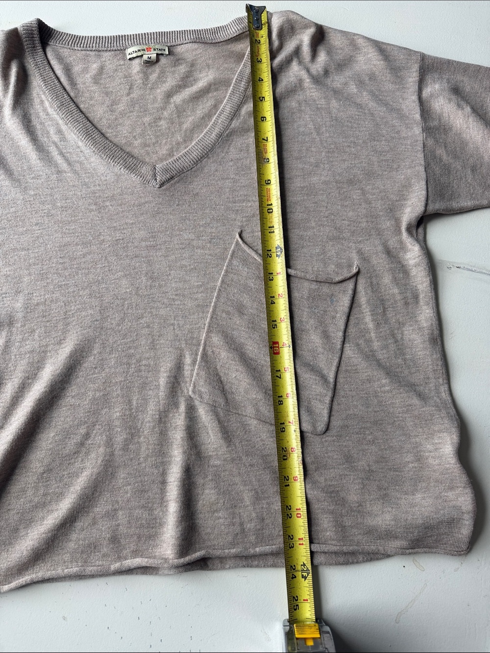 Altar’d State oversized short sleeve sweater - Picture 6 of 6